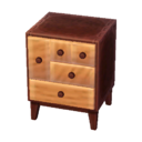 (Eng) modern wood chest Een eenvoudig ontwerp