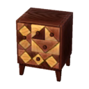 modern wood chest Diamond