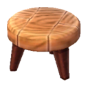 (Eng) modern wood stool Een eenvoudig ontwerp