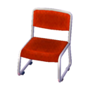 (Eng) meeting-room chair розово-красный