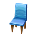 chaise ordinaire Bleu.