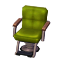 sillón de peluquería Verde