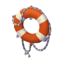 (Eng) life preserver oranje-wit