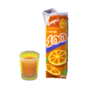 boisson en brique Jus d'orange.