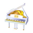 piano de cola Blanco