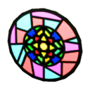 stained glass Flower