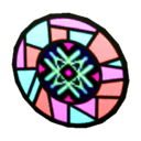 (Eng) stained glass Зимняя тема