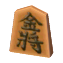 pieza de shogi General de oro