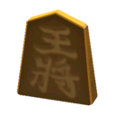 pieza de shogi oro