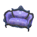 (Eng) rococo sofa Rococo zwart