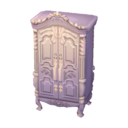 rococo wardrobe Gothic white