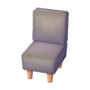 silla minimalista Gris