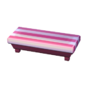 mesa rayas Rosa