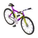 bici de montaña Morado y amarillo