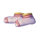 (Eng) white ankle socks
