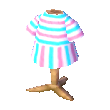 (Eng) pastel-stripe dress