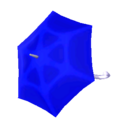 蓝色纯色雨伞