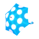 blue dot parasol