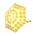 柠檬嘉顿格纹雨伞
