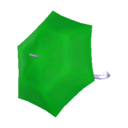 绿色纯色雨伞
