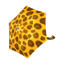paraguas leopardo