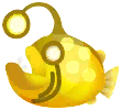 pesce abissale d'oro