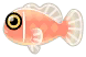pesce pagliaccio rosa