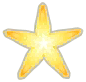 gold starfish