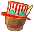 sombrero artista circo