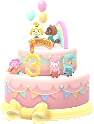 tarta tercer aniversario