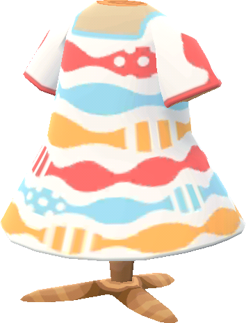 color-block dress