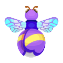 紫色糖果蜜蜂