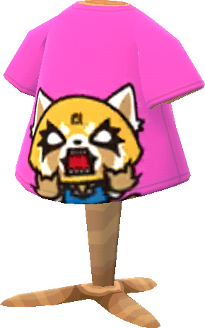 camiseta Aggretsuko