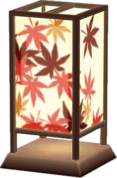 maple-leaf paper lantern