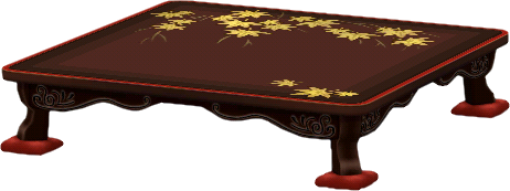 maple-leaf low table