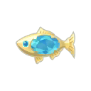 pez joya turquesa