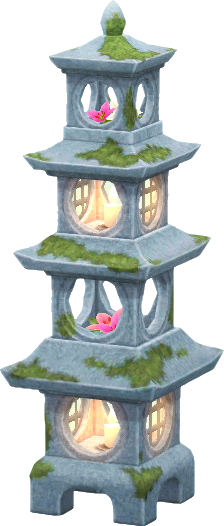 azalea stone lantern
