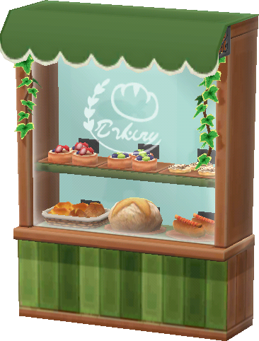 bakery display window