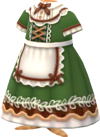 baker's apron dress