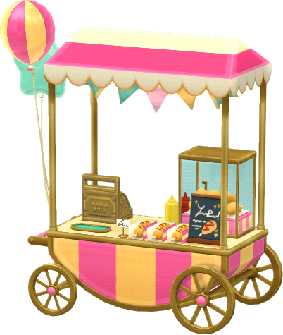 balloon-fest food cart