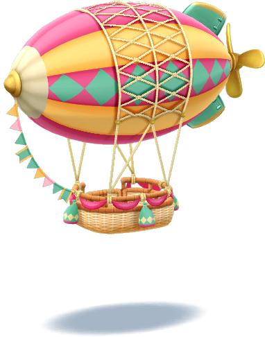 Ballonparty-Luftschiff