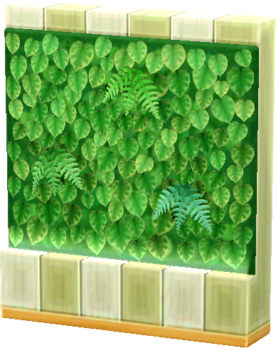 natural leafy partition