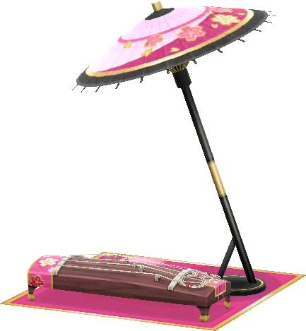 koto con parasol