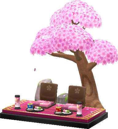 area picnic con sakura