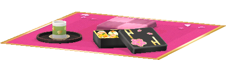 Blütenpicknick-Set