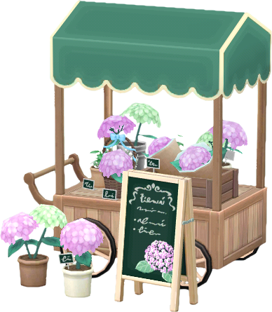 flower-shop wagon