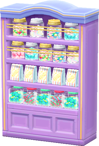confectionery shelf B