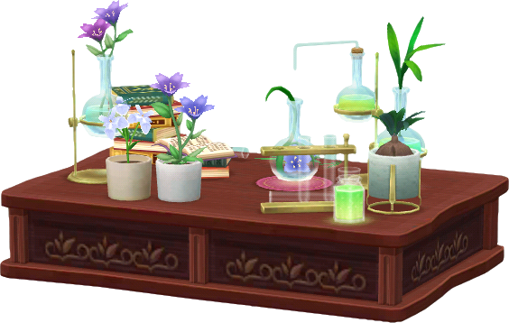 mesa lab. botánico