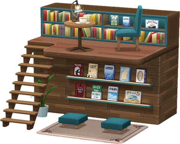 mezzanine de librairie