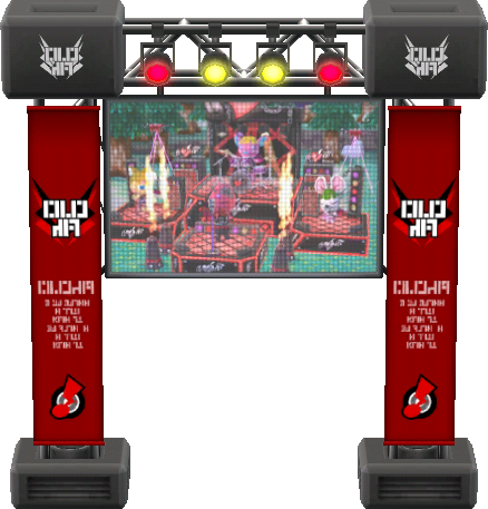 crimson-stage screen